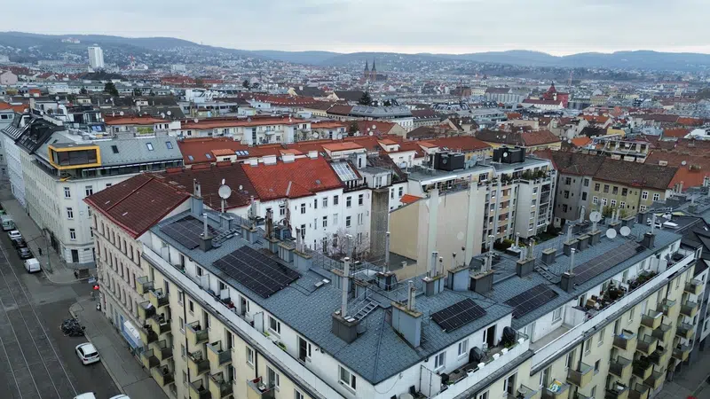 PV-Anlage Haymerlegasse - Photovoltaikanlage in Wien, Österreich