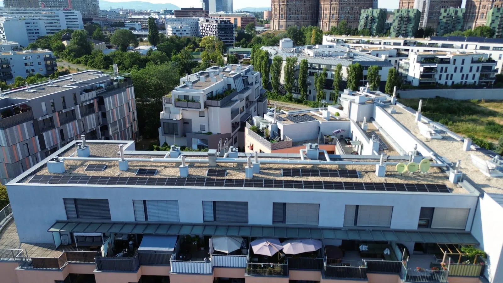 PV-Anlage Trinkhausstraße - Photovoltaikanlage in 1110 Wien, Österreich