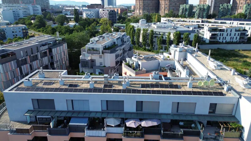 PV-Anlage Trinkhausstraße - Photovoltaikanlage in 1110 Wien, Österreich
